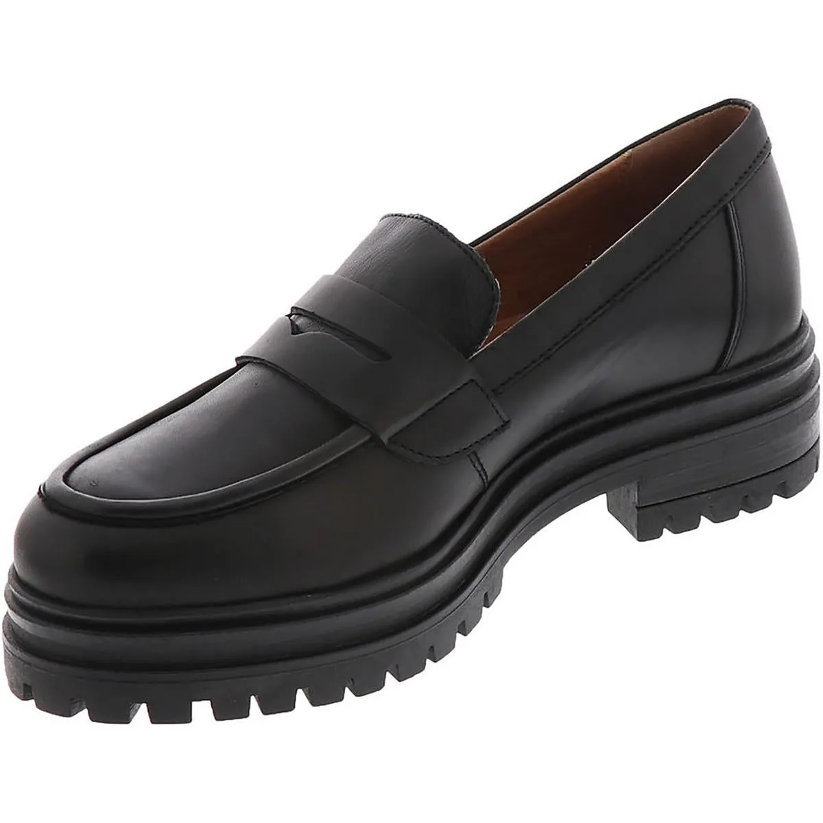 LEGEND Womens Leather Loafers