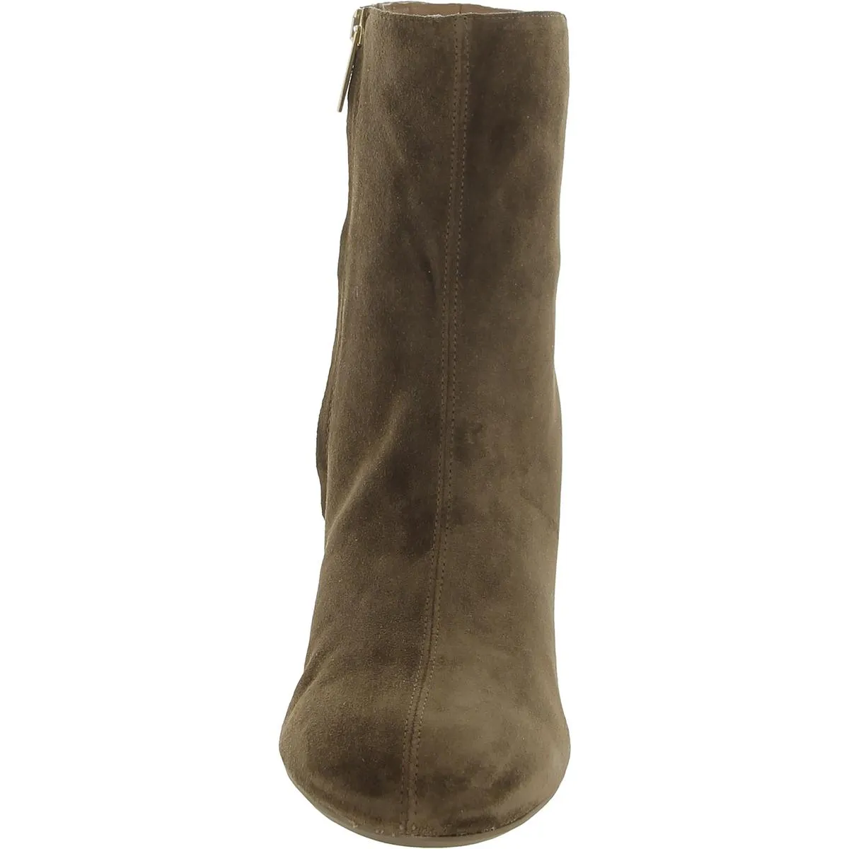 Leonora Womens Suede Block Heel Ankle Boots