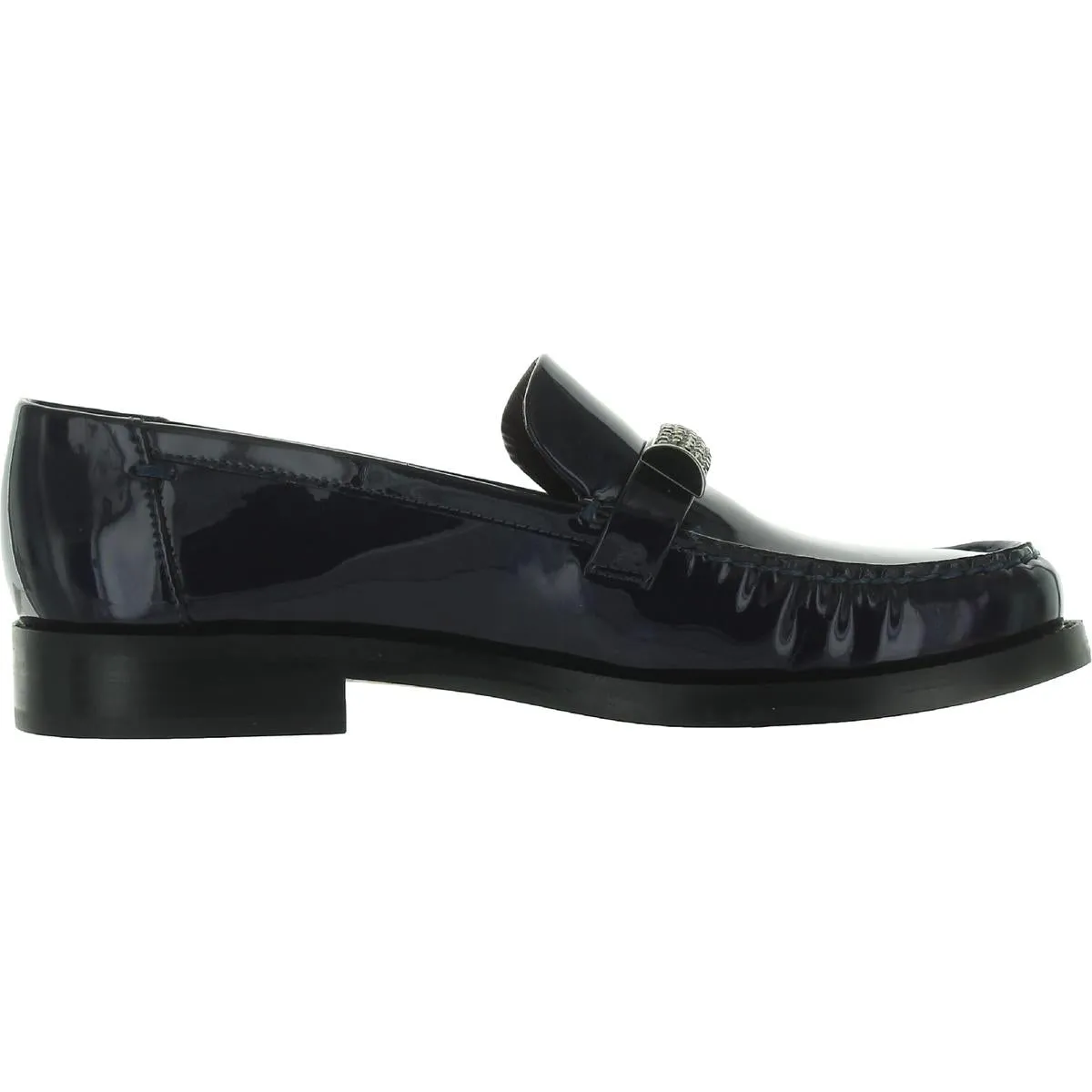Lizzy Womens Patent Slip On Loafers