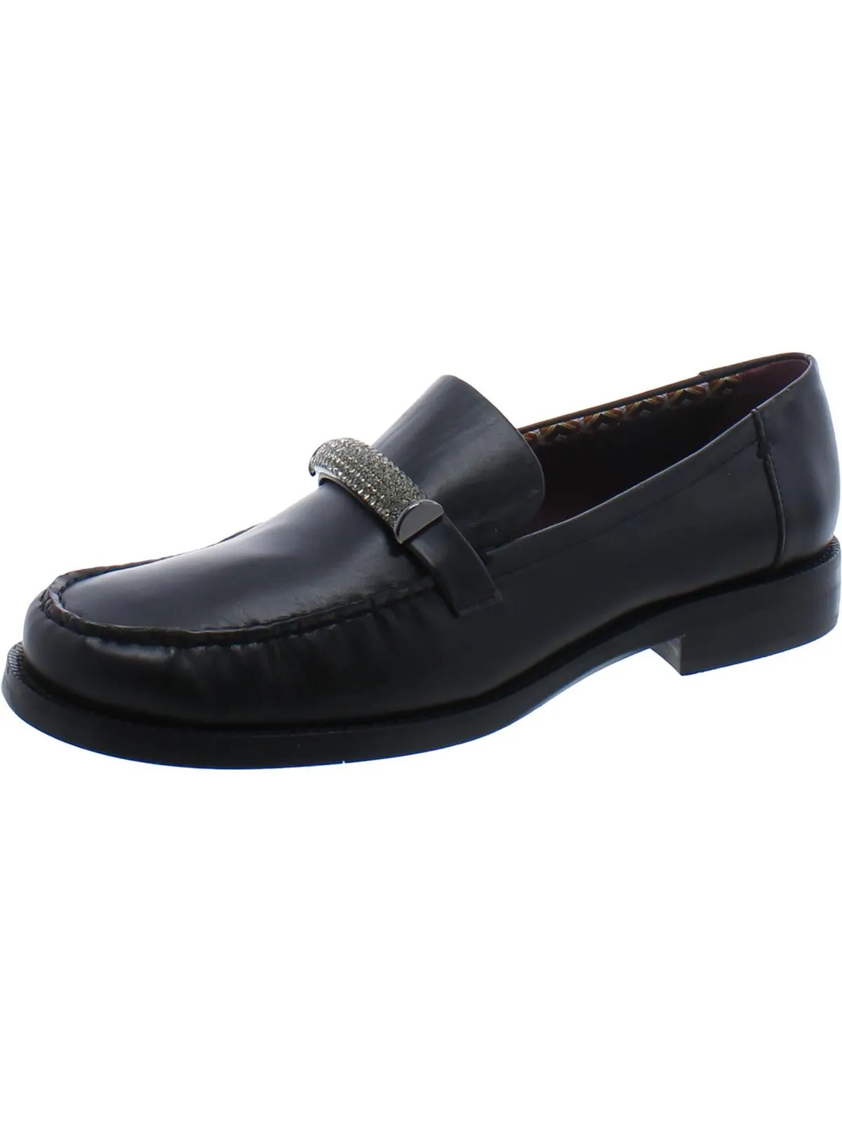 Lizzy Womens Patent Slip On Loafers