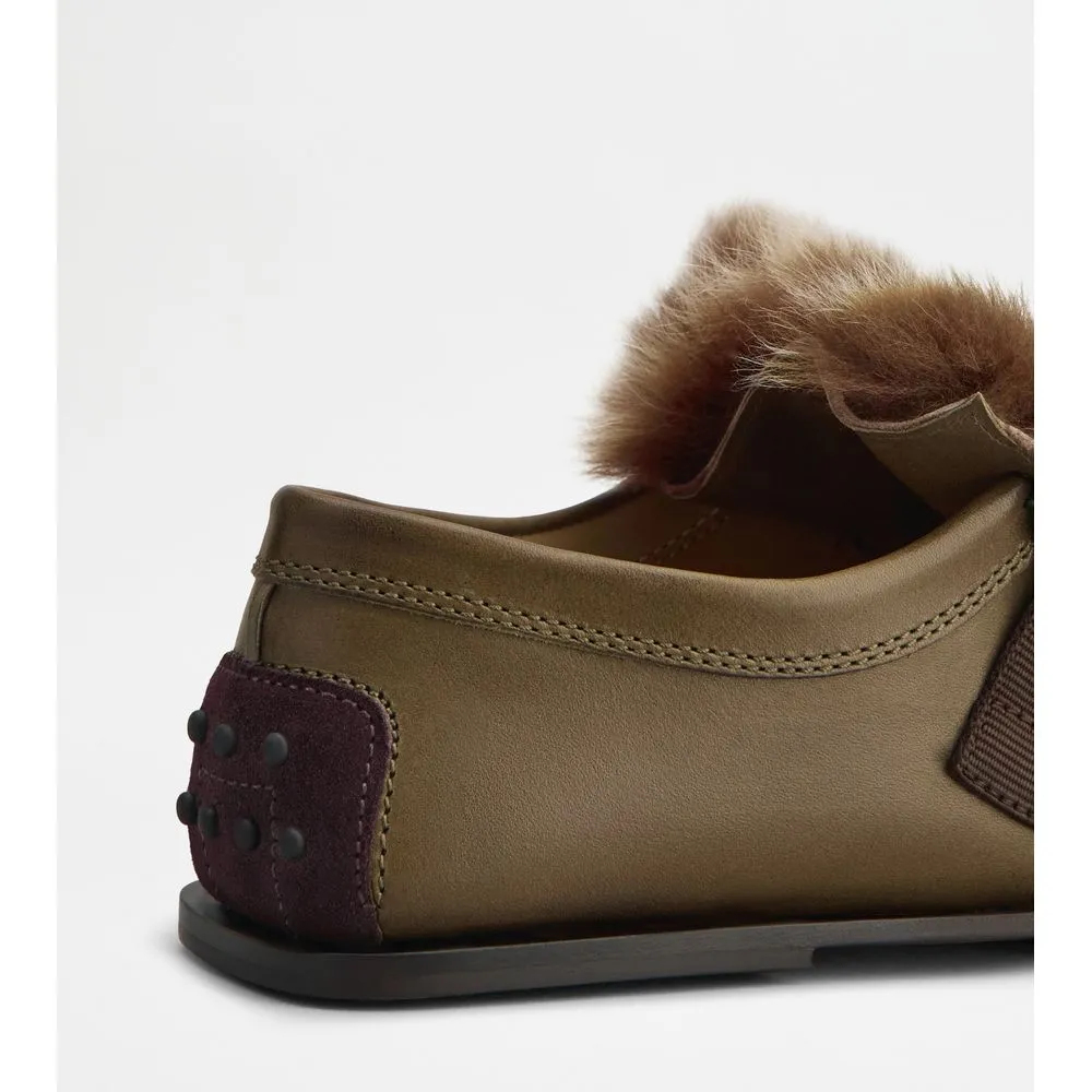 Loafers in Leather