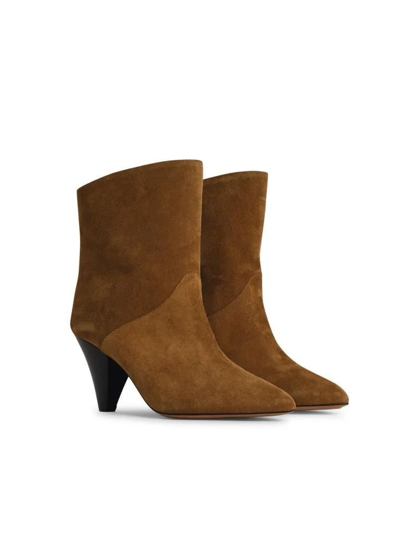 Loline' Brown Suede Boots