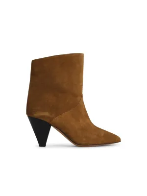Loline' Brown Suede Boots