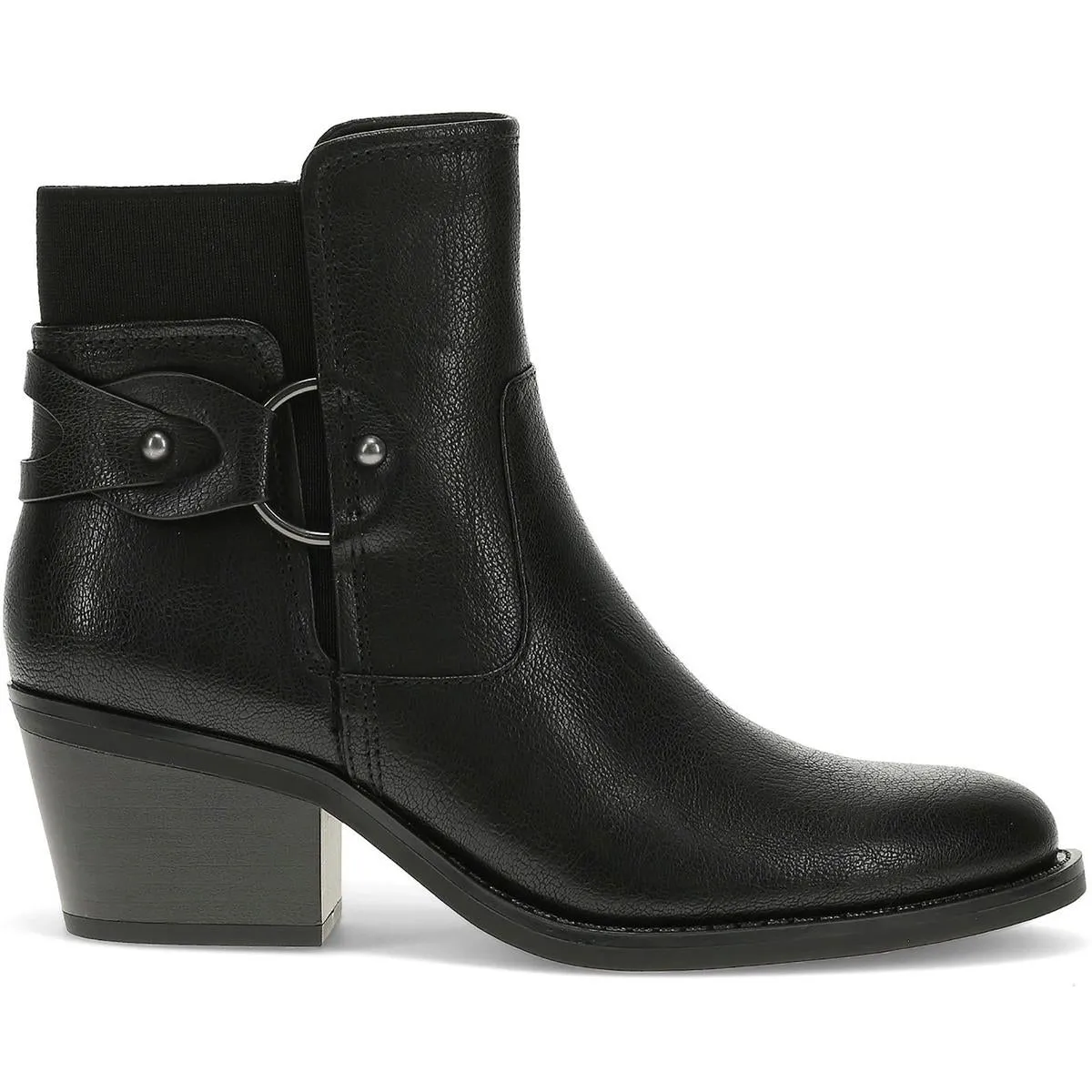 Luella Womens Faux Leather Zip Up Ankle Boots