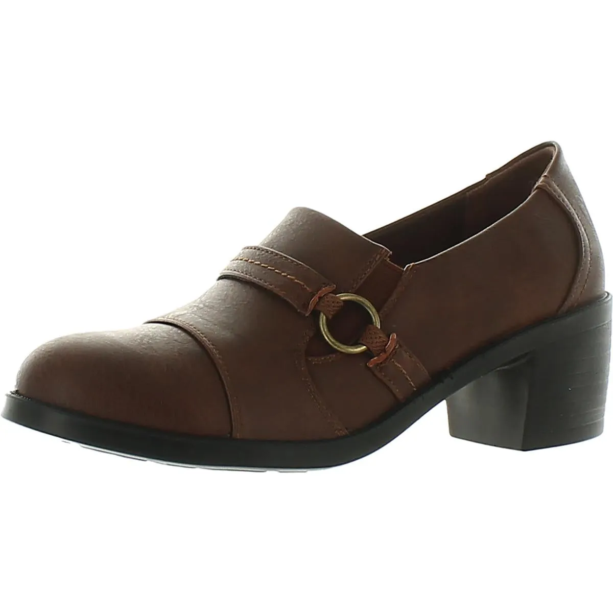 Luka Womens Faux Leather Round Toe Shooties