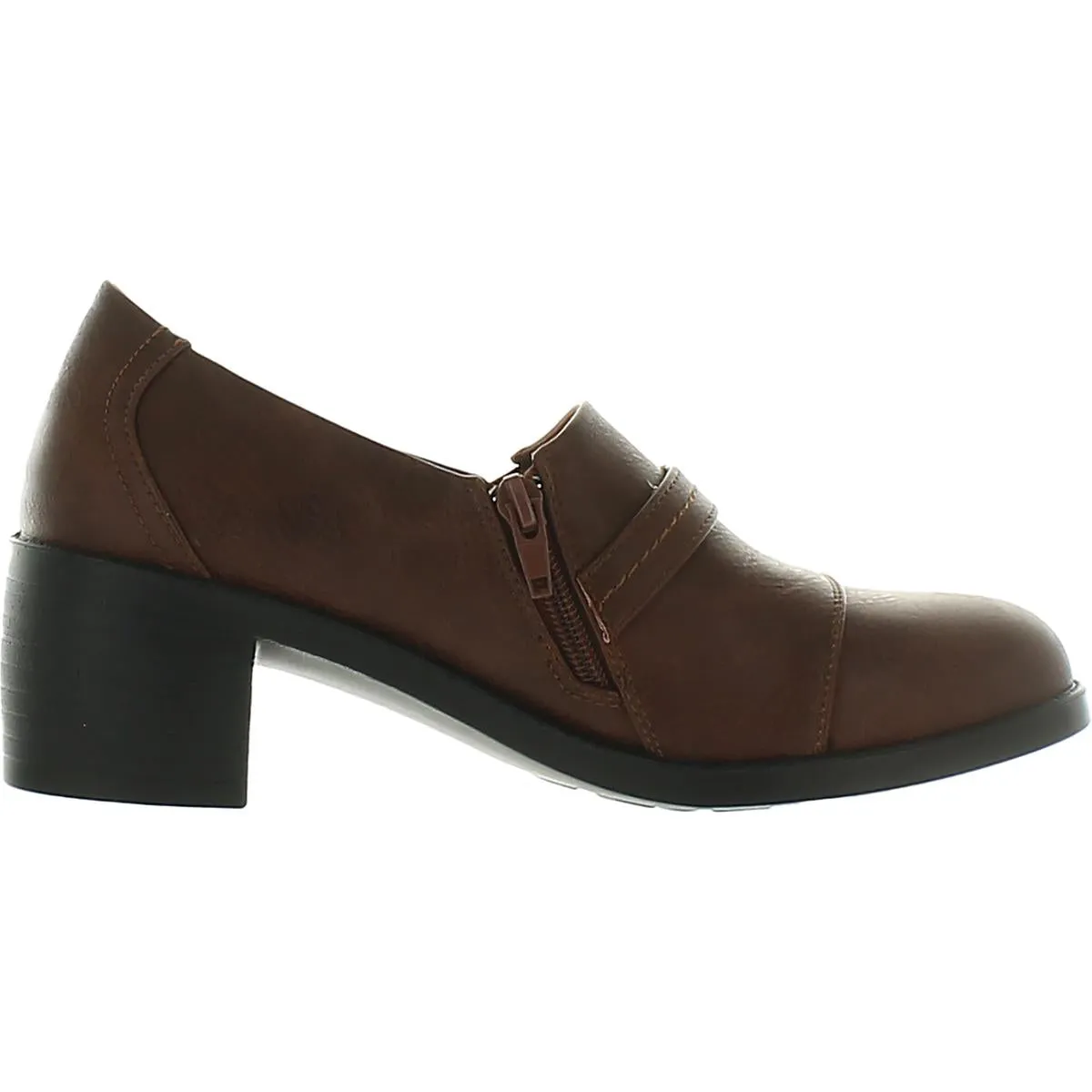 Luka Womens Faux Leather Round Toe Shooties