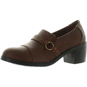 Luka Womens Faux Leather Round Toe Shooties