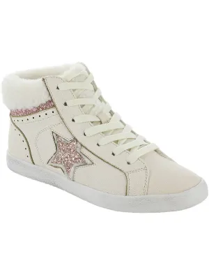 Lyssa Womens Fitness Lifestyle High-Top Sneakers