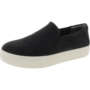 Madison Cloud Womens Comfort Insole Faux Leather Slip-On Sneakers