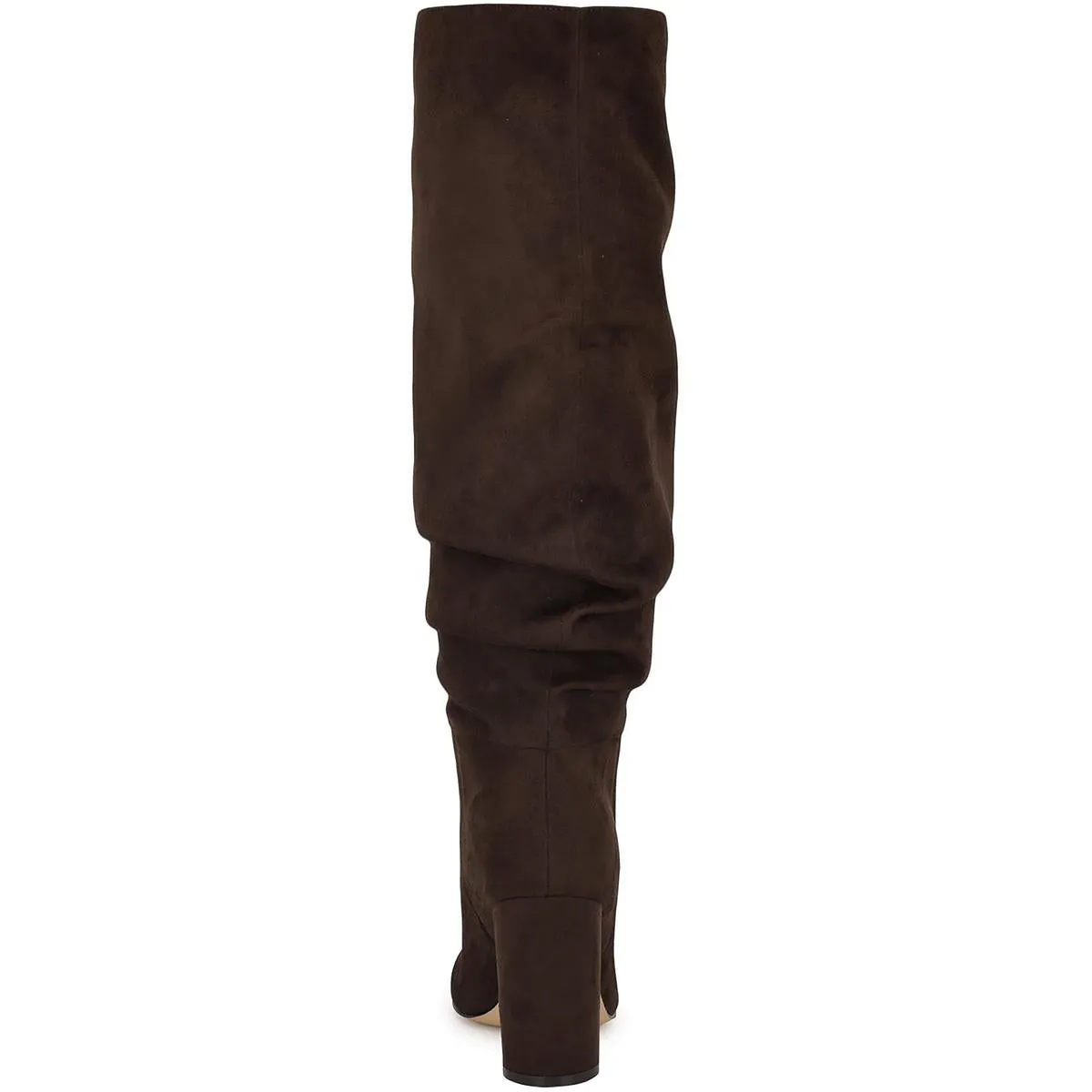 Magnett 2 Womens Block Heel Faux Suede Knee-High Boots