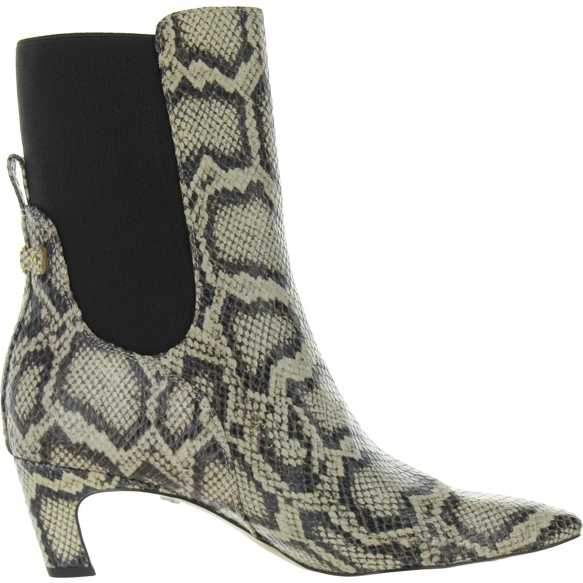 Margo Womens Stretch Leather Chelsea Boots