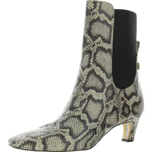 Margo Womens Stretch Leather Chelsea Boots