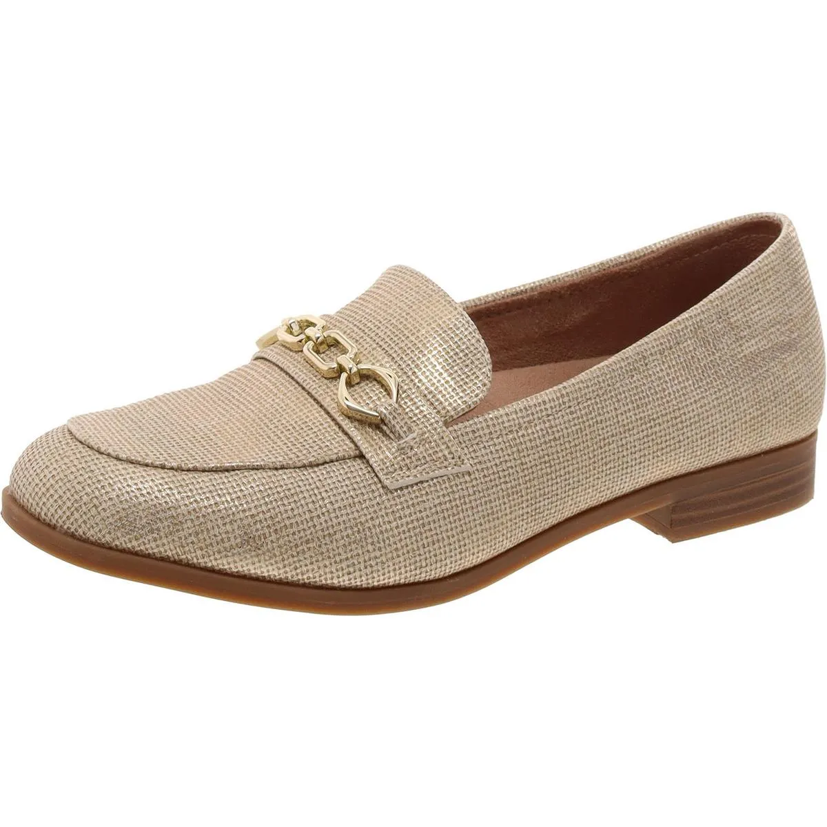 Mariana Womens Chain Slip On Loafers