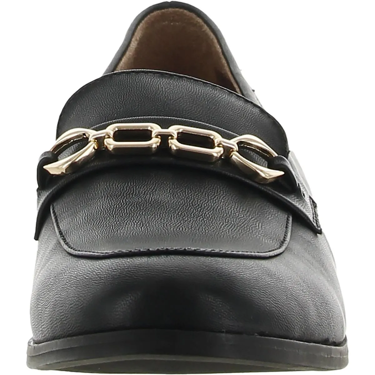 Mariana Womens Chain Slip On Loafers