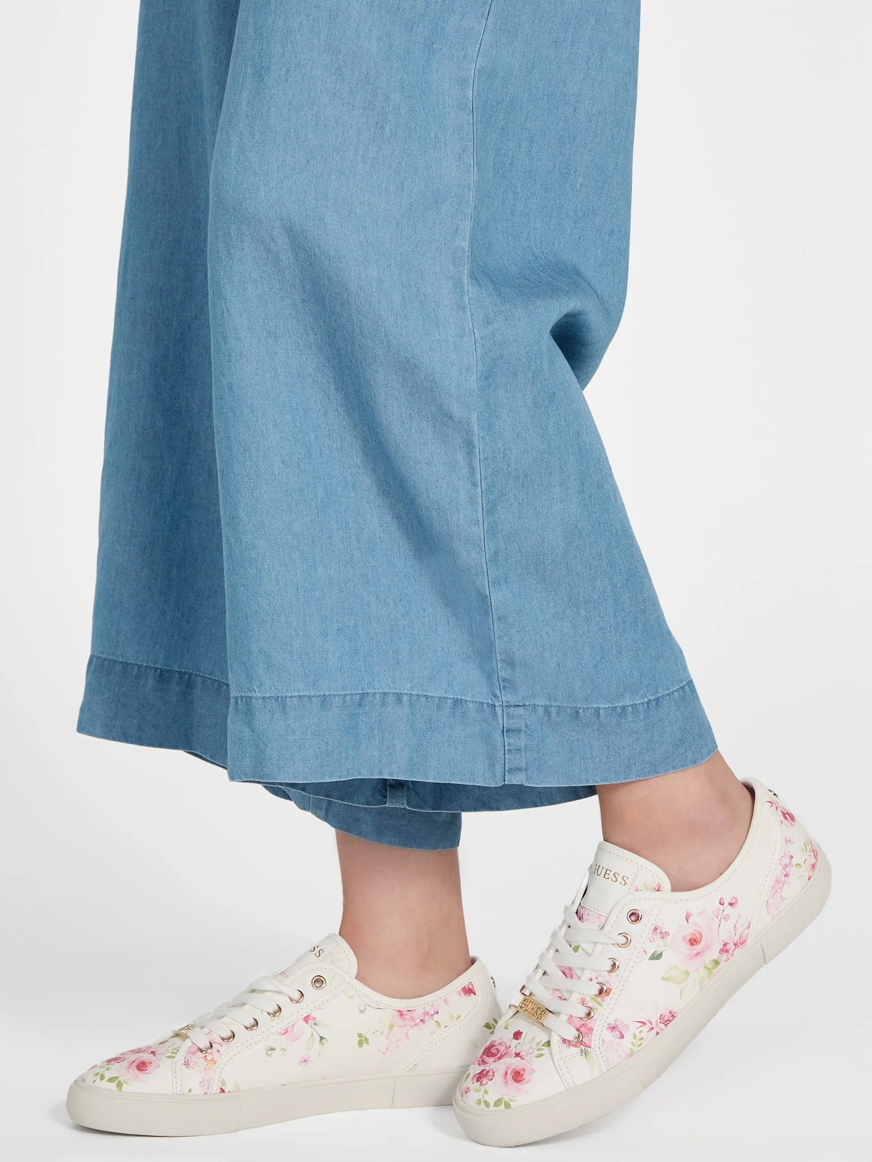 Melya Floral Low-Top Sneakers