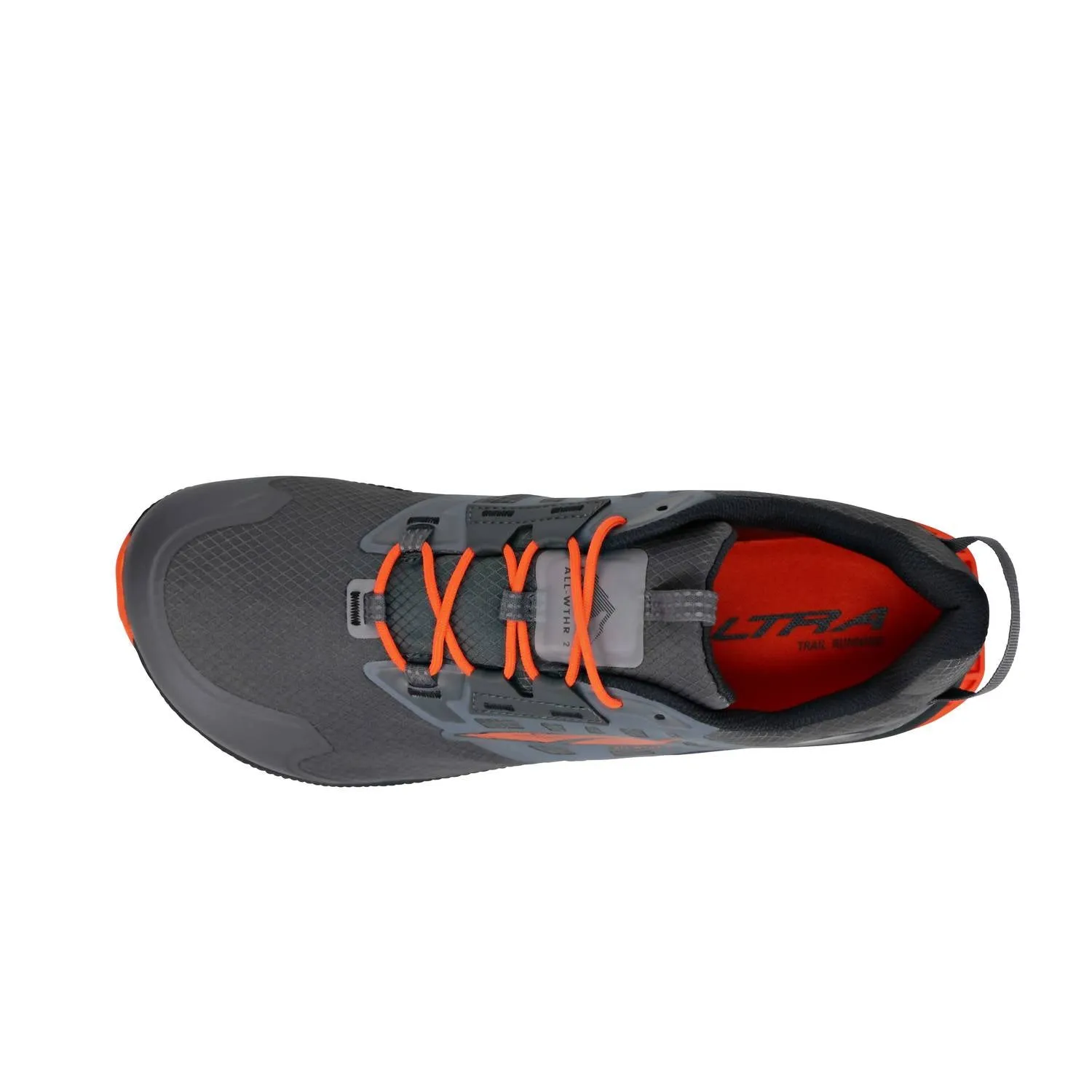 Men's Lone Peak Low All-Wthr Trail Shoes In Gray/orange