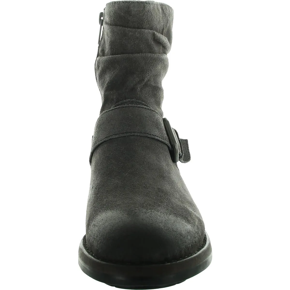 Midway Womens Slouchy Suede Ankle Boots