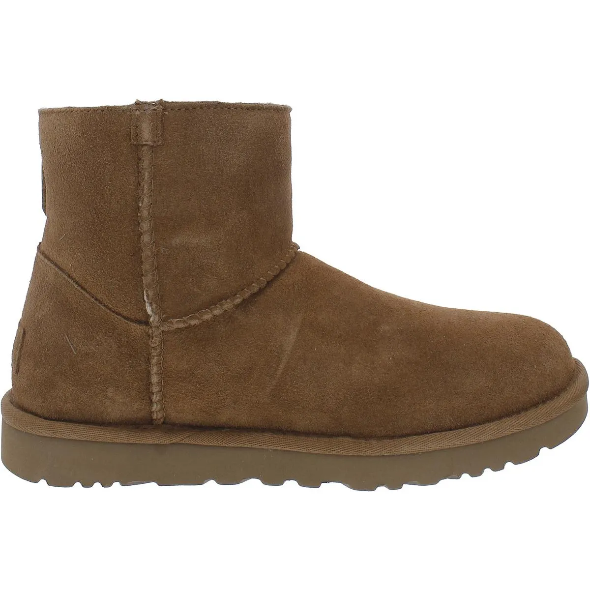 Mini Bailey Womens Suede Faux Fur Lined Winter & Snow Boots