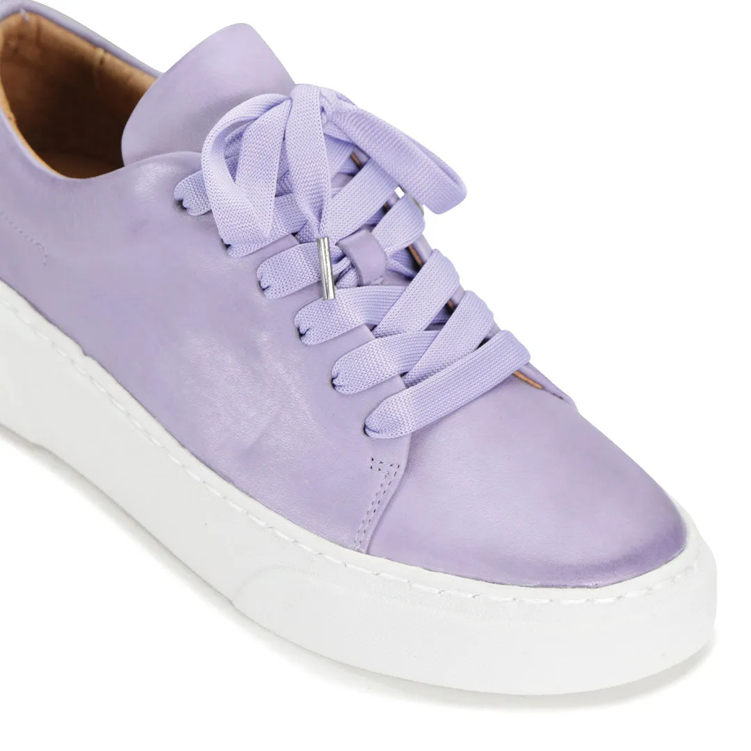 MINIMAL LEATHER ZIPPER SNEAKER