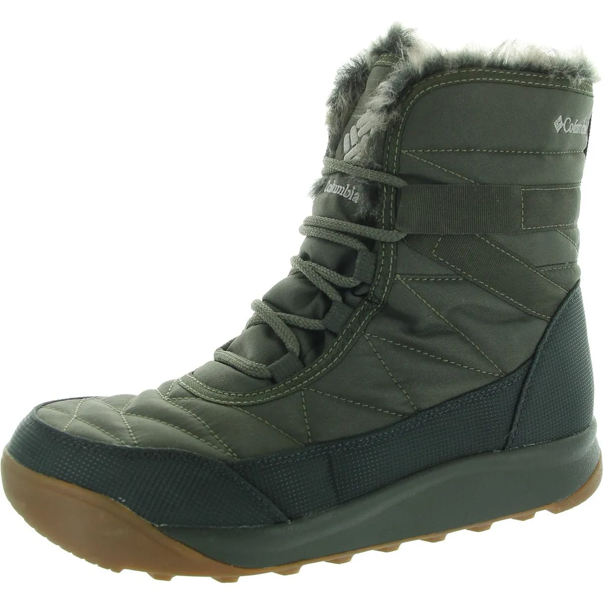Minx Shortly Womens Faux Fur Lined Faux Fur Winter & Snow Boots