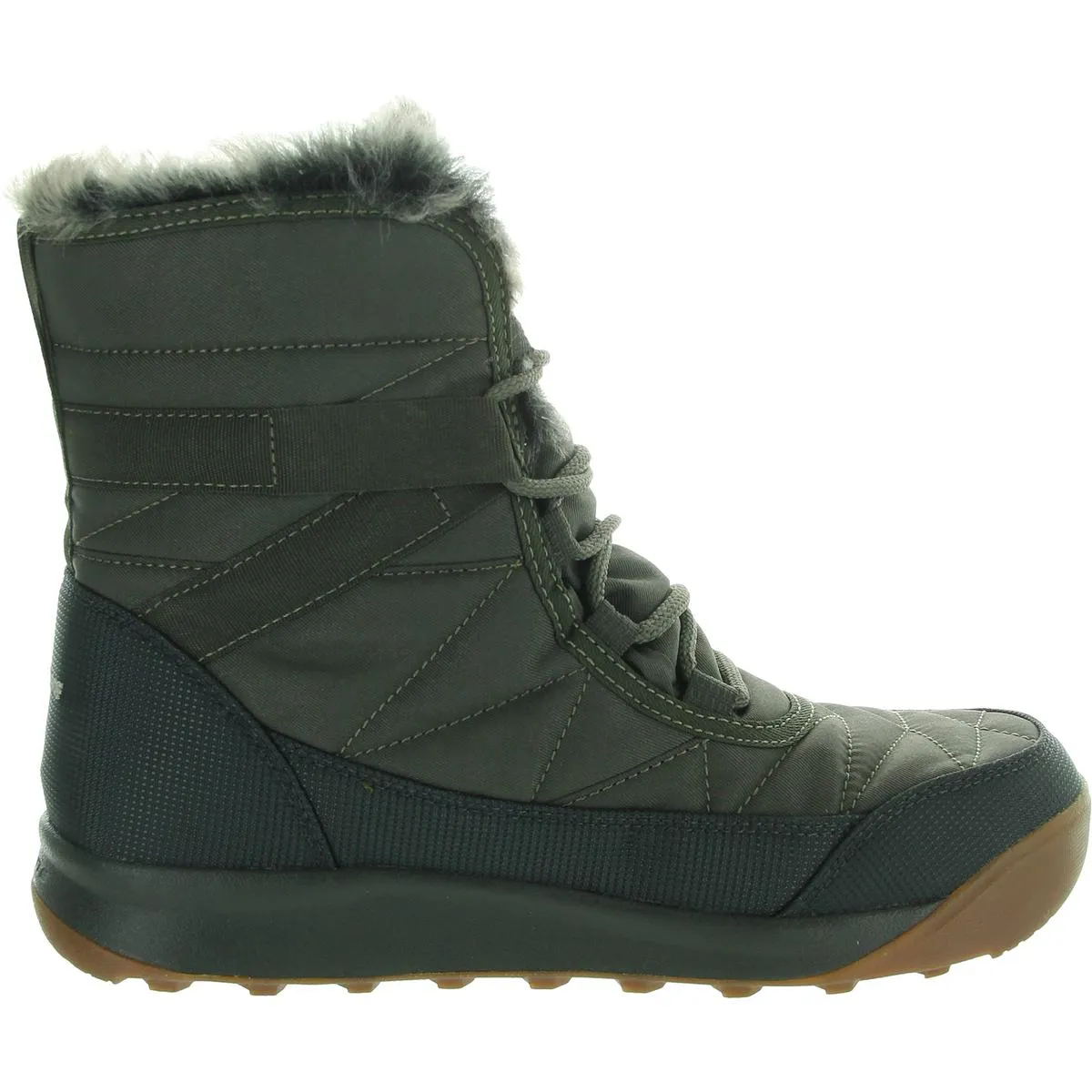 Minx Shortly Womens Faux Fur Lined Faux Fur Winter & Snow Boots