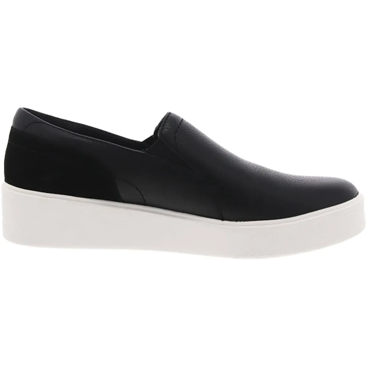MIRABEL Womens Leather Platform Slip-On Sneakers