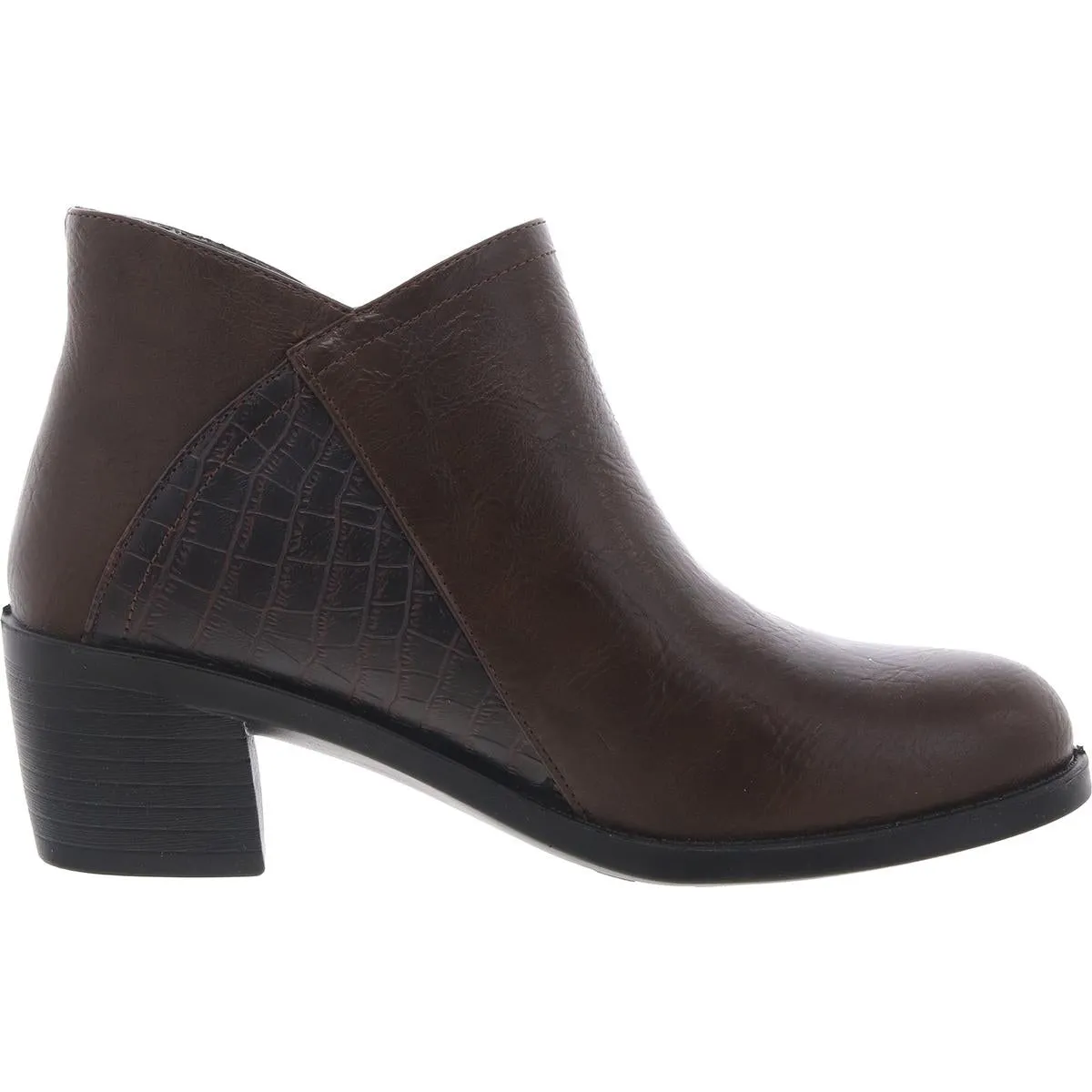morgana Womens Zipper Manmade Booties