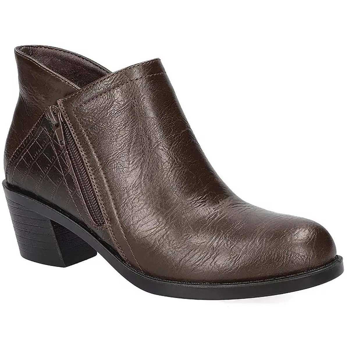 MORGANA  Womens Zipper Manmade Booties