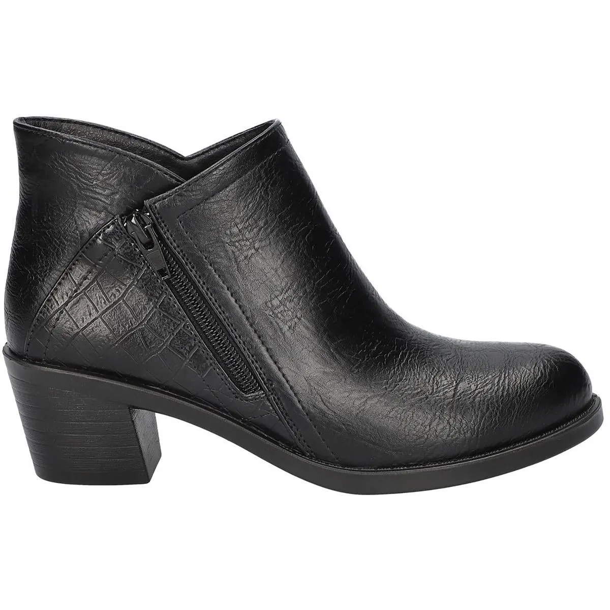 MORGANA  Womens Zipper Manmade Booties