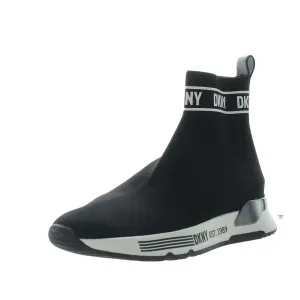 Neddie Womens Knit Man Made Sock Sneakers