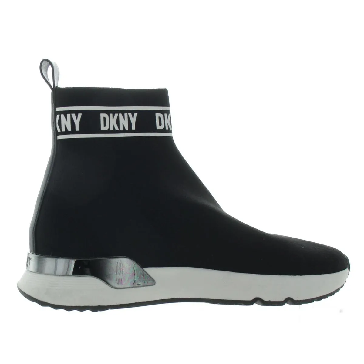Neddie Womens Knit Man Made Sock Sneakers