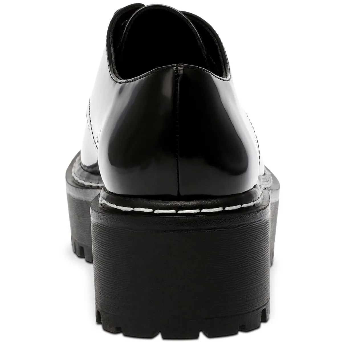 Nelley Womens Faux Leather Slip-On Loafers