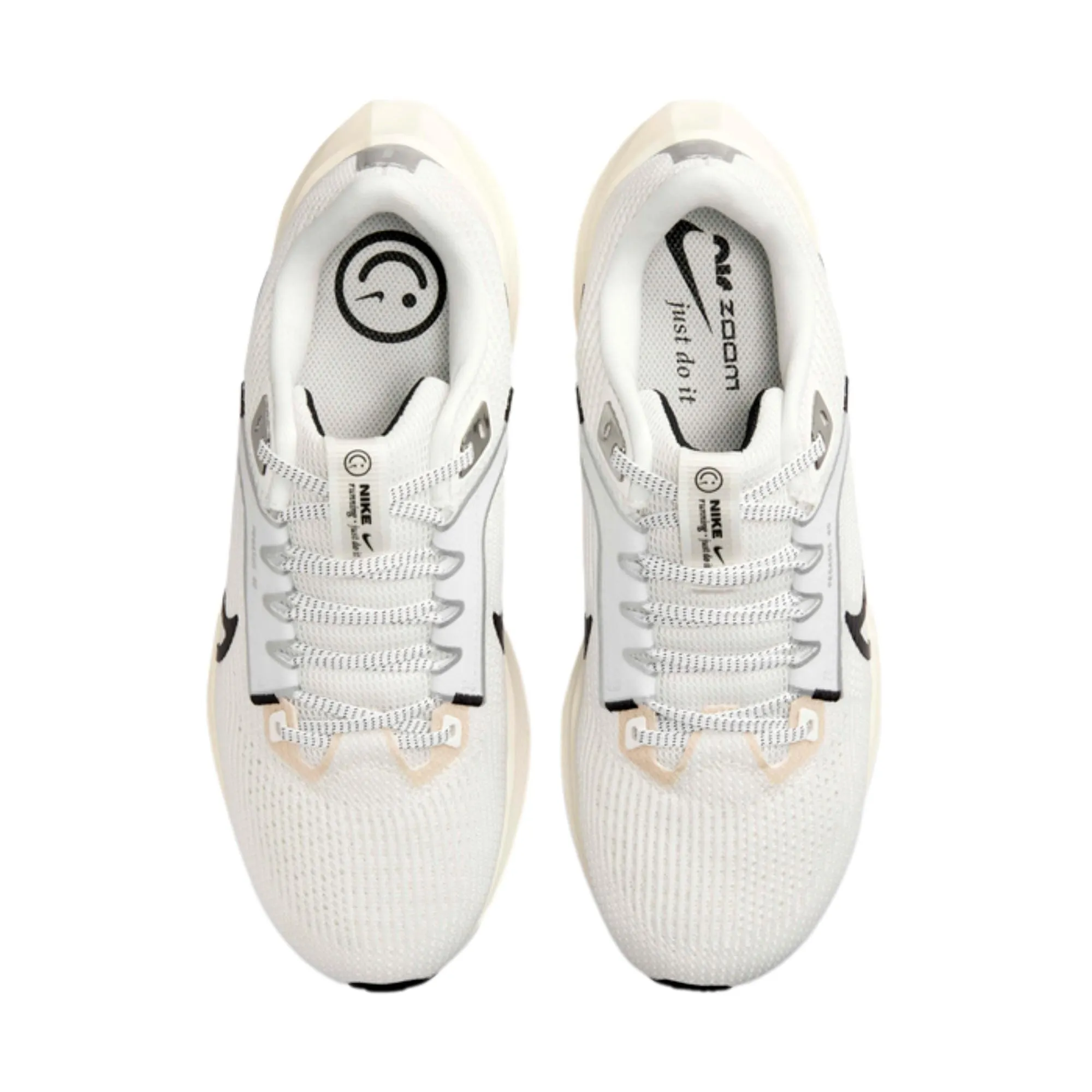 Nike Air Zoom Pegasus 40 Sail/Black-Coconut Milk-White  DV3854-104 Women's