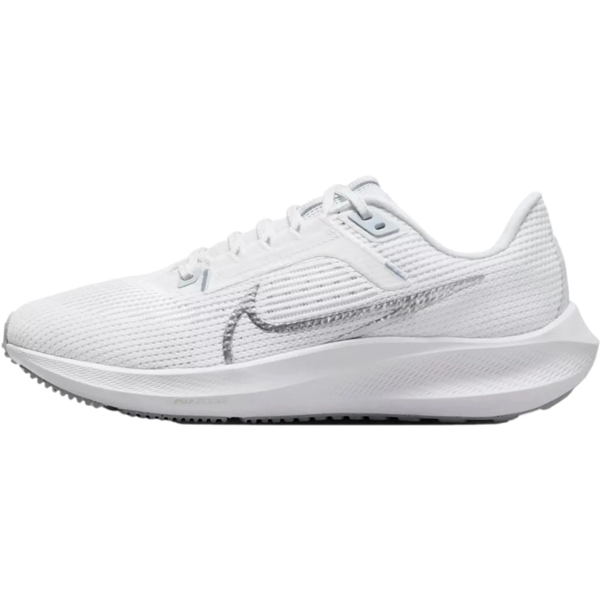 Nike Air Zoom Pegasus 40 White/Metallic Silver  DV3854-101 Women's