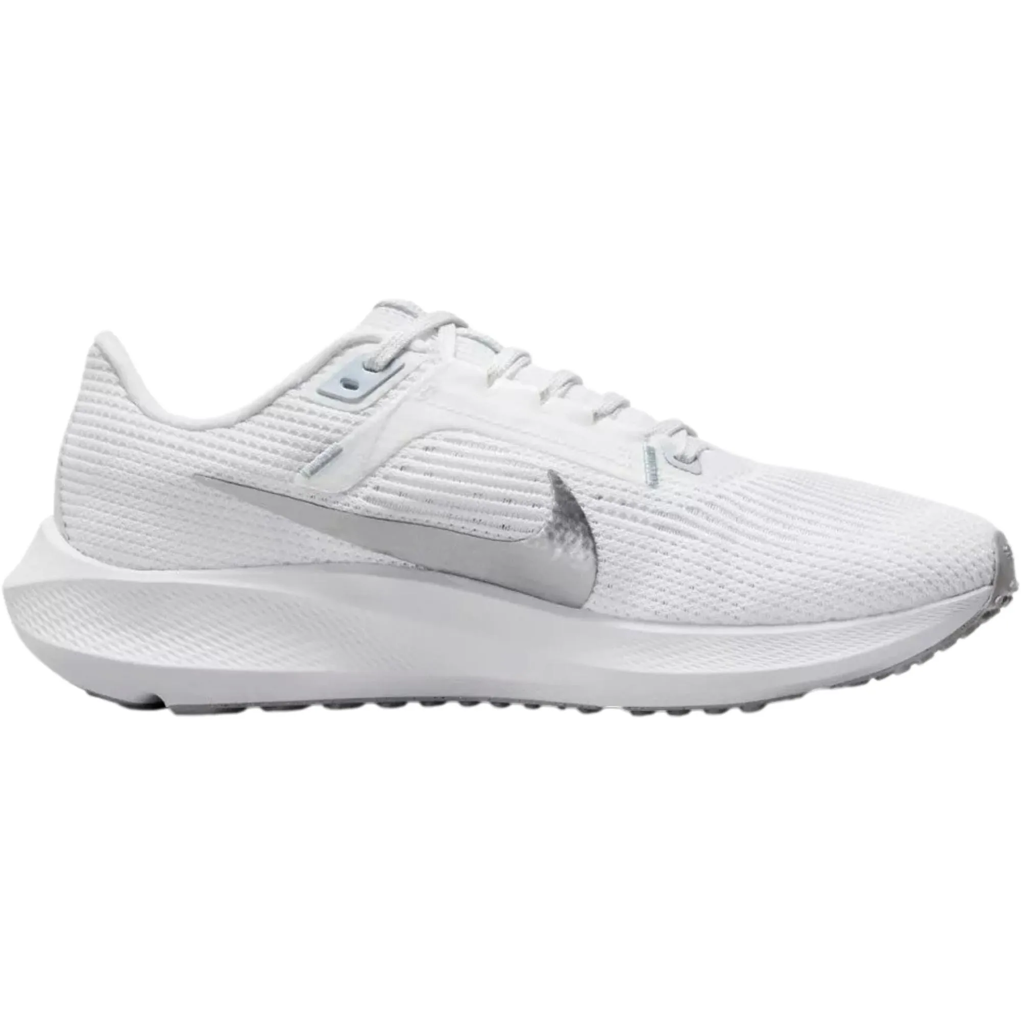 Nike Air Zoom Pegasus 40 White/Metallic Silver  DV3854-101 Women's