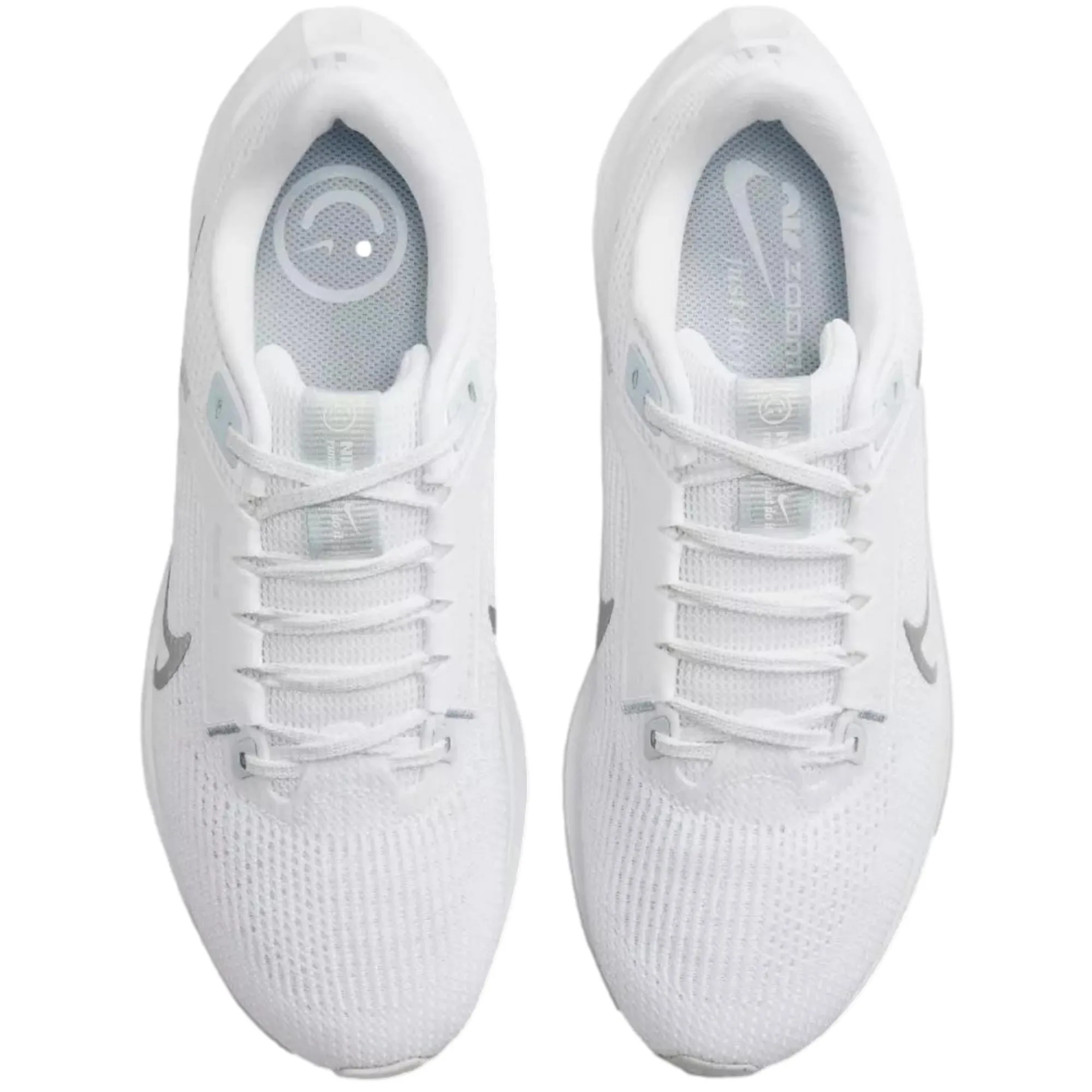 Nike Air Zoom Pegasus 40 White/Metallic Silver  DV3854-101 Women's