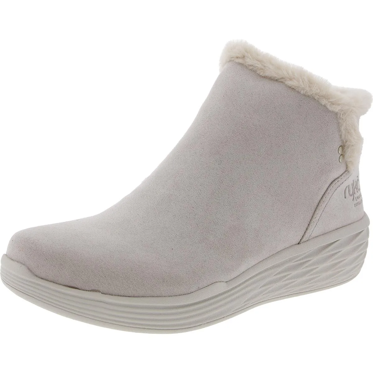 NIMBUS Womens Faux Fur Lined Manmade Shearling Boots