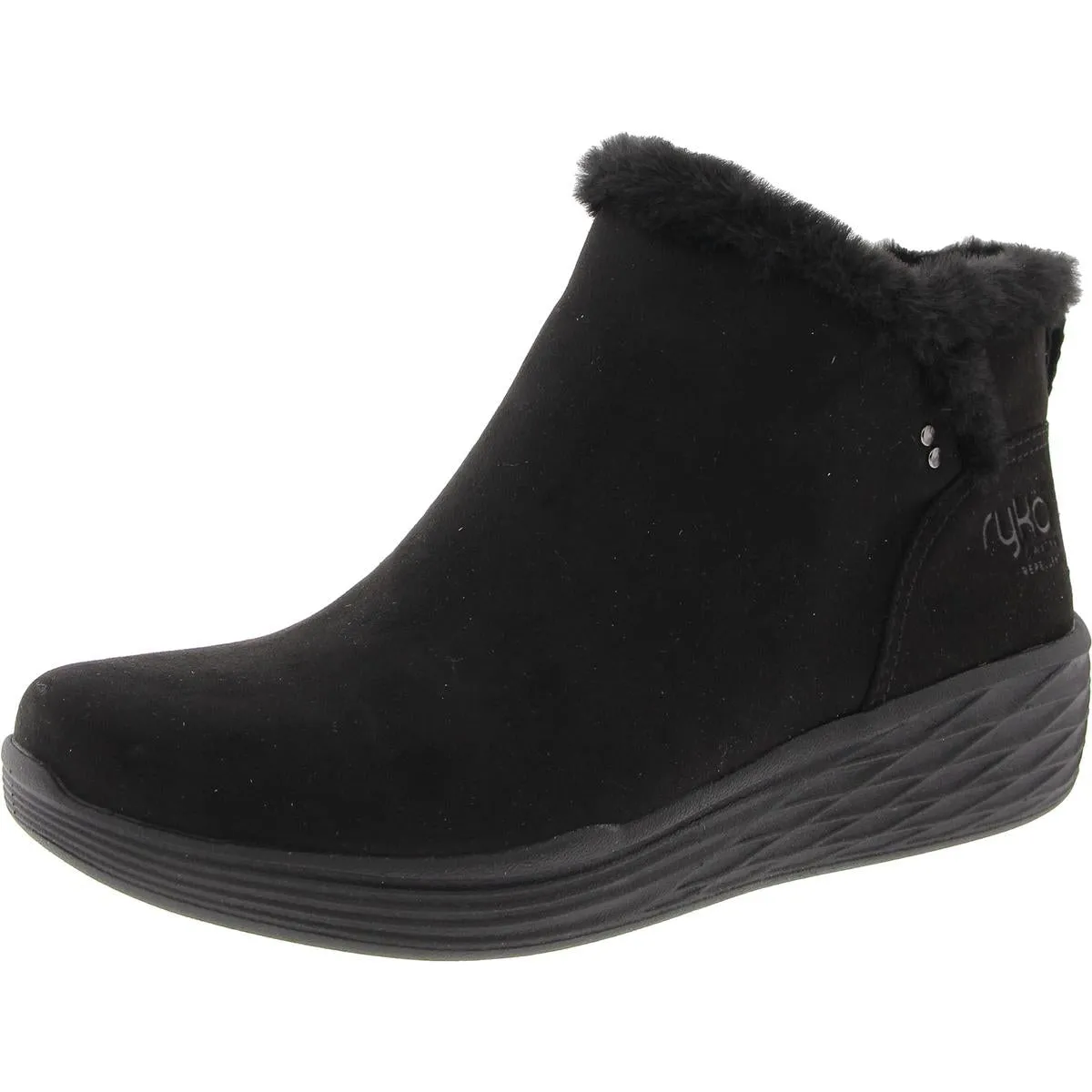 NIMBUS Womens Faux Fur Lined Manmade Shearling Boots