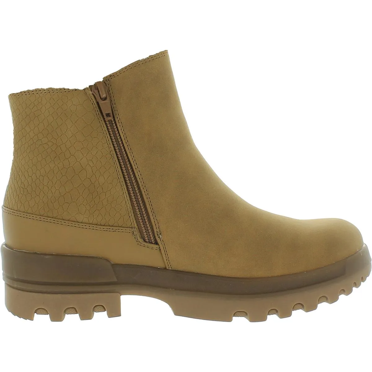Noemi Womens Faux Leather Cozy Winter & Snow Boots