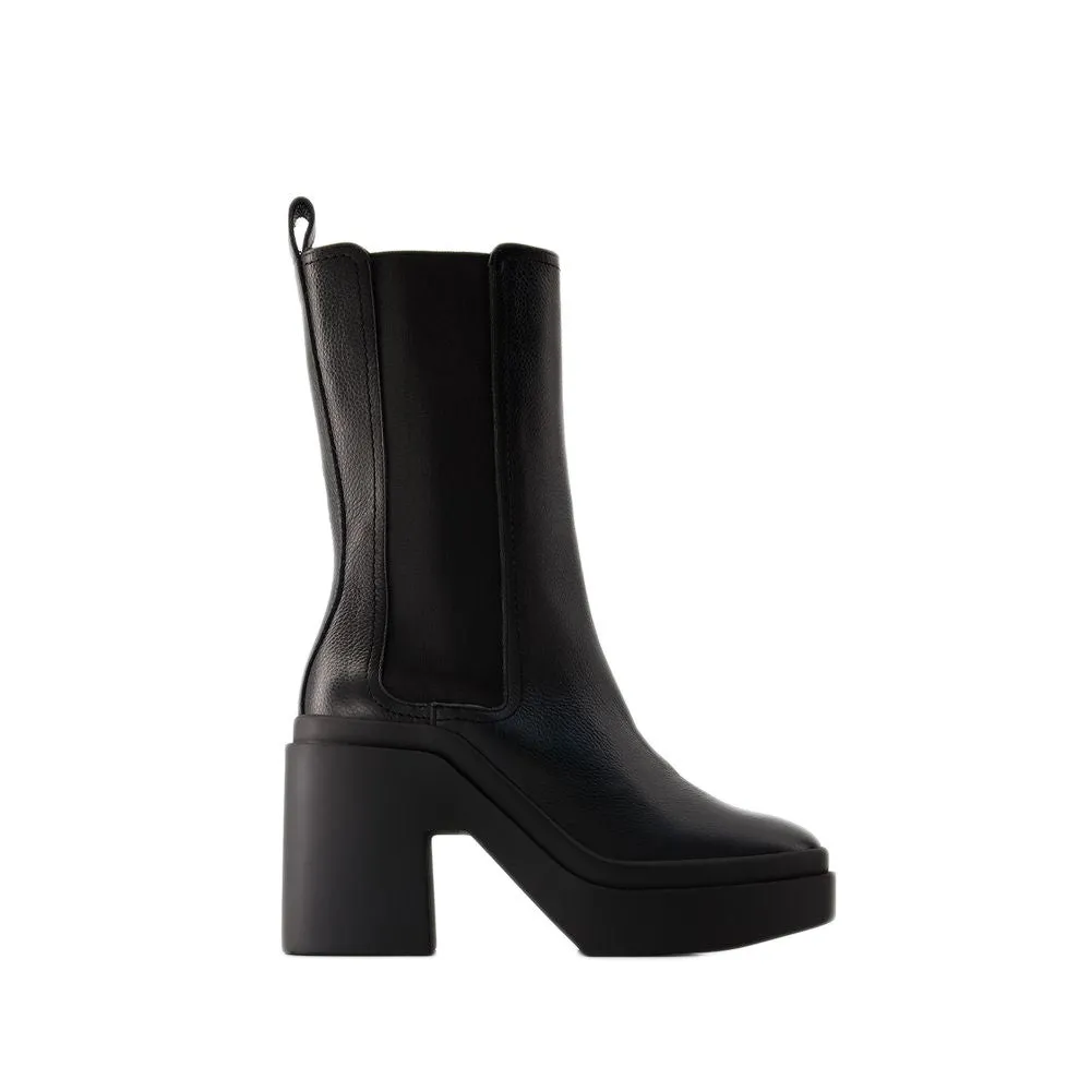 Nolan1ankle Boots - Leather - Black