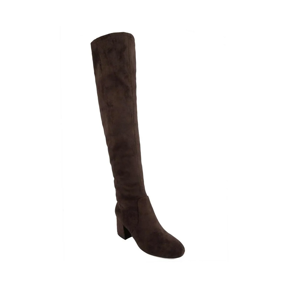 Ollie Womens Padded Insole Round Toe Over-The-Knee Boots