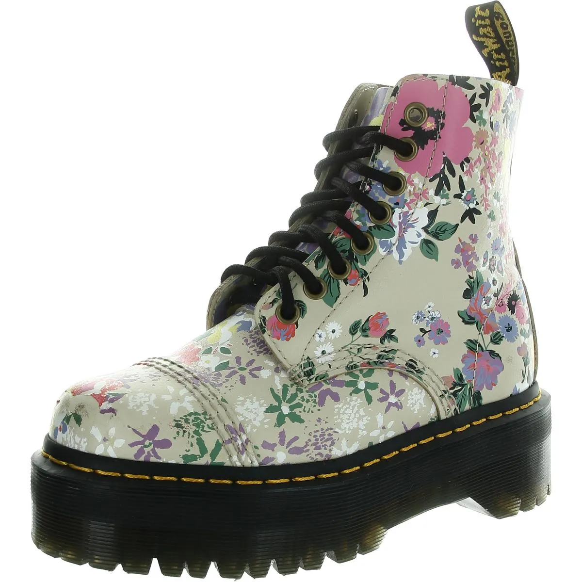 Original 1640 Womens Leather Ankle Combat Boots