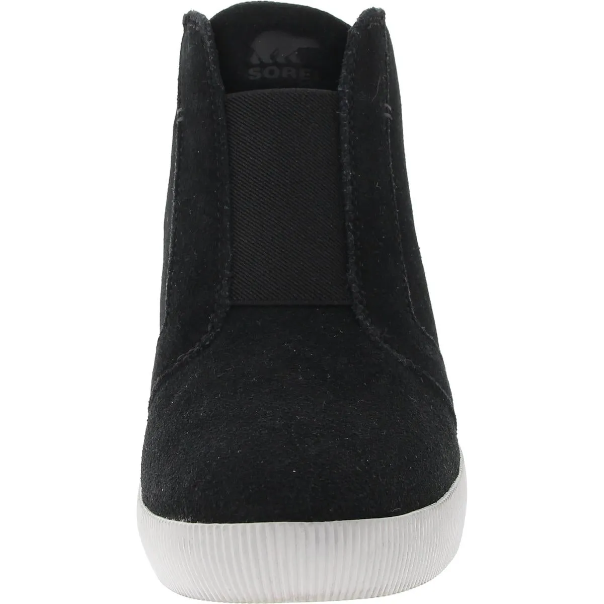 Out N About Pull On Wedge Womens Solid Man Made Wedge Boots