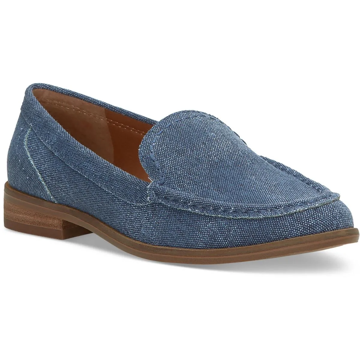 Palani Womens Leather Slip-On Loafers