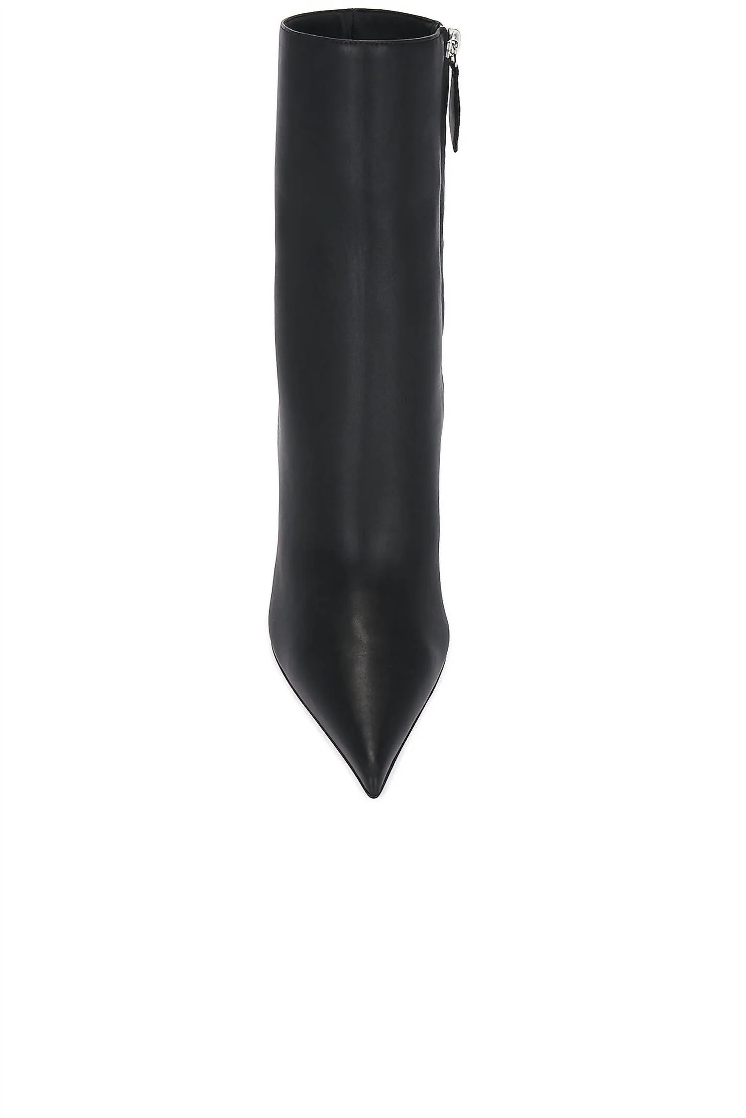Pernille Half Glass Bootie In Nappa Black