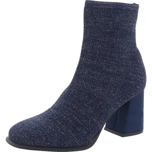 Piana Womens Glitter Man Made Mid-Calf Boots