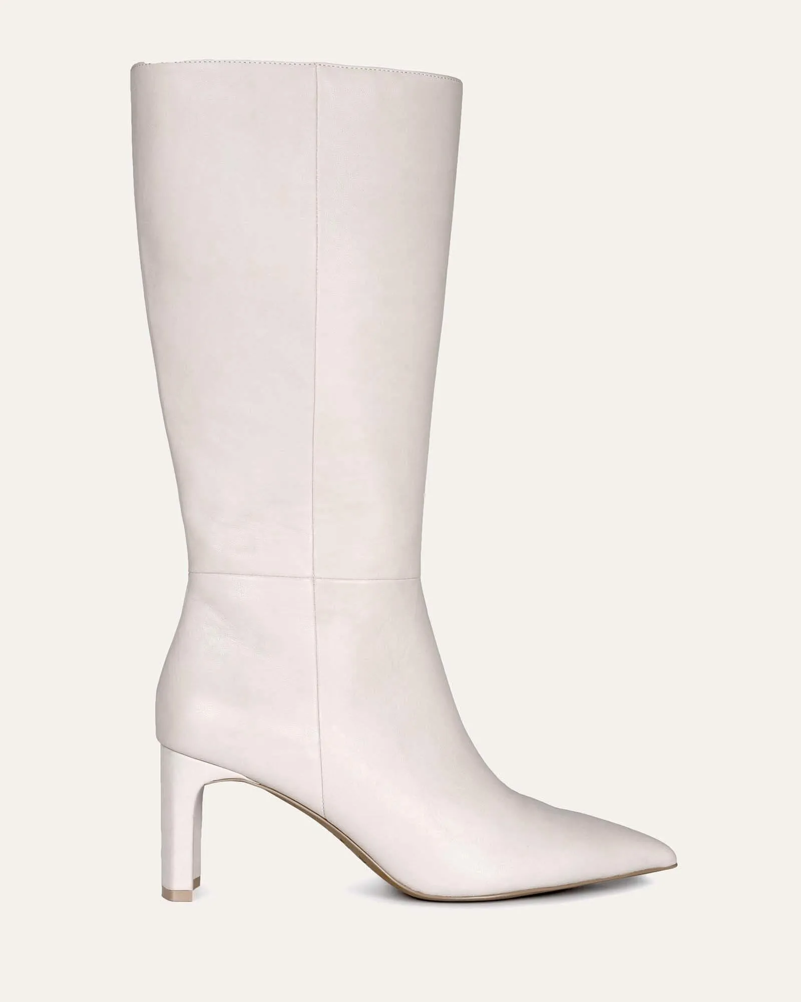 PIXIE CALF BOOTS BONE LEATHER
