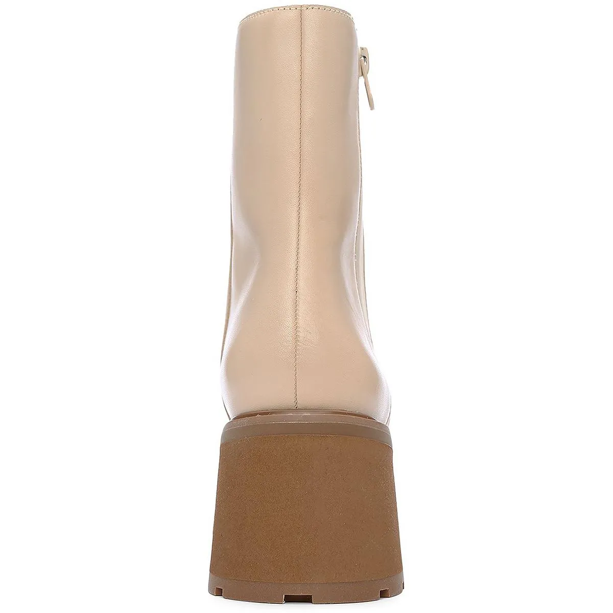 Primetime Womens Leather High Heel Booties