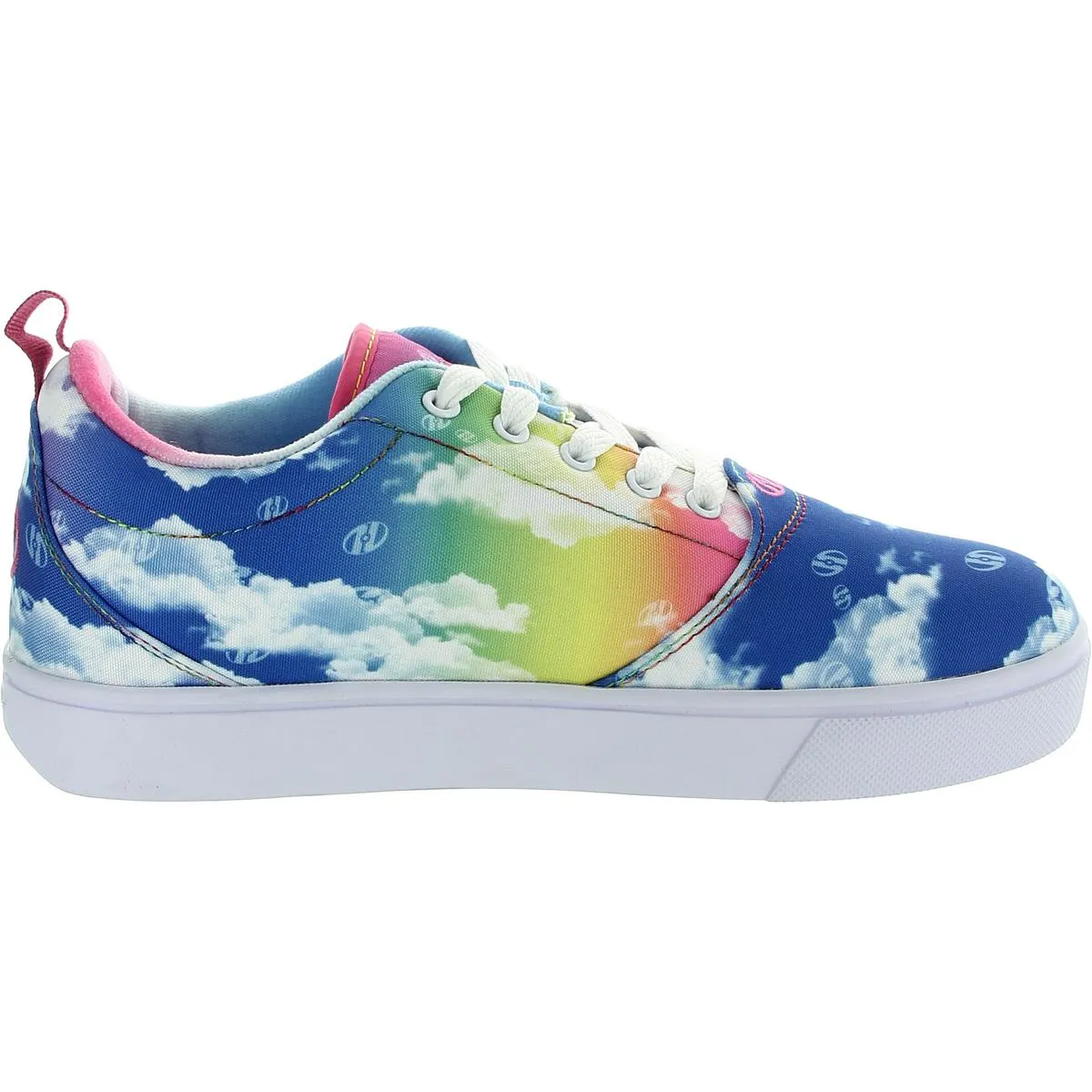 Pro 20 Prints Womens Lace-Up Manmade Skate Shoes
