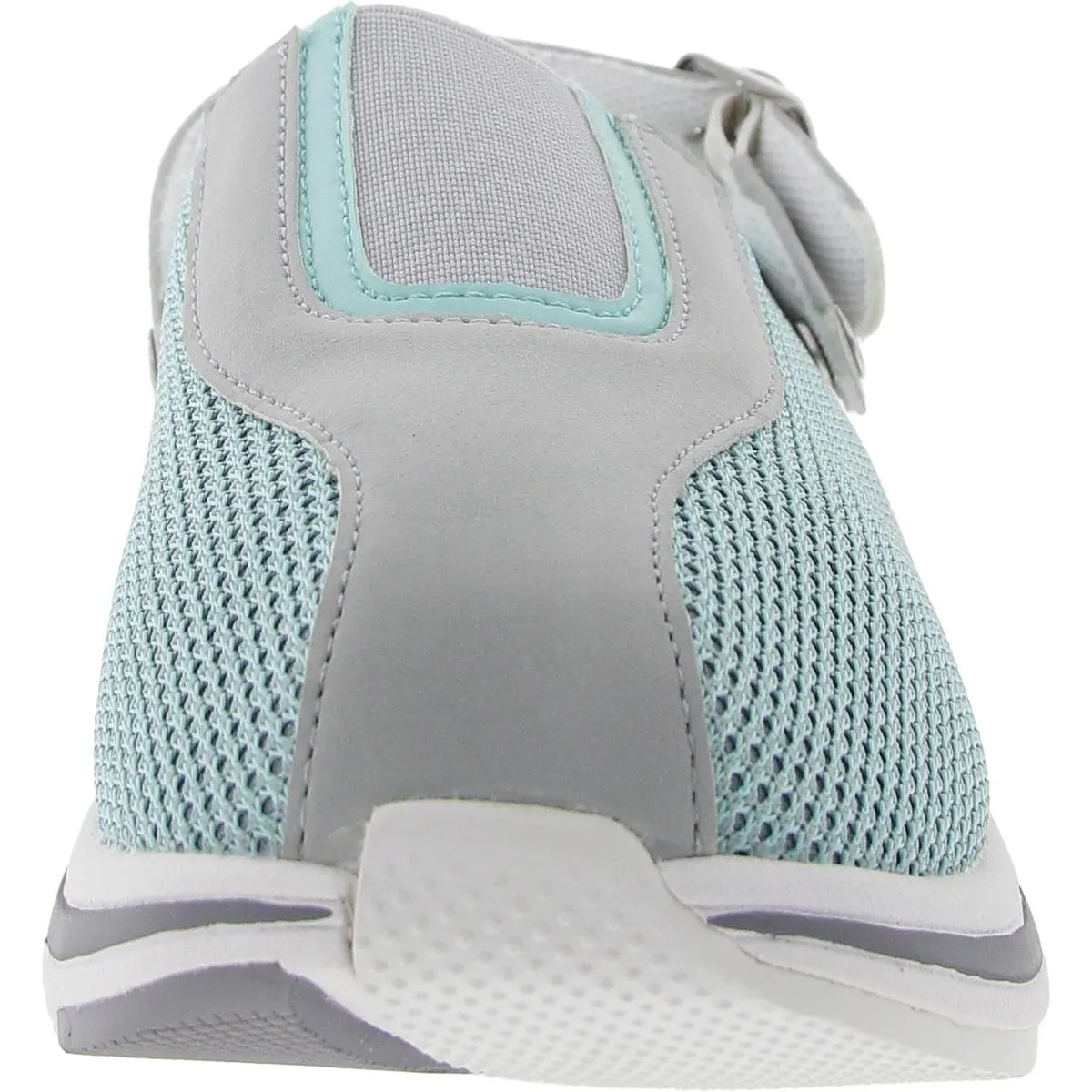 Pursuit Womens Buckle Mesh Slip-On Sneakers